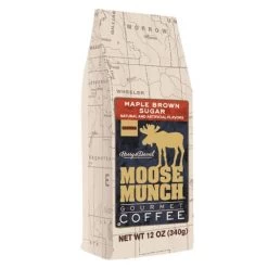 Harry & David Moose Munch Maple Brown Sugar Ground Gourmet Coffee 2 Bags -Coffee Beverage Shop mbs2
