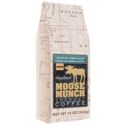 Harry & David Maple Vanilla Moose Munch Gourmet Coffee 6 Bags (12 Oz Each) 5 Harry & David Maple Vanilla Moose Munch Gourmet Coffee 6 Bags (12 Oz Each) -Coffee Beverage Shop mm2 3