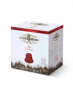Miscela D'Oro Nespresso Compatible Capsules, Red, 10/10 Ct