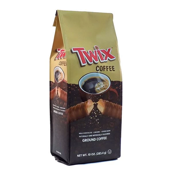 Twix Milk Chocolate, Caramel And Cookie Bars, Naturally And Artificially Flavored Ground Coffee, 6/10 Oz Bag 2 Twix Milk Chocolate, Caramel And Cookie Bars, Naturally And Artificially Flavored Ground Coffee, 6/10 Oz Bag - Image 2