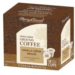 Harry & David Coffee Combo, Breakfast Blend, Vanilla Creme Brulee 2/18 Ct Boxes 5 Harry & David Coffee Combo, Breakfast Blend, Vanilla Creme Brulee 2/18 Ct Boxes -Coffee Beverage Shop vanillacremebruclee