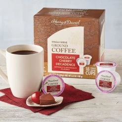 Harry & David Coffee Combo, Maple Walnut, Chocolate Cherry Decadence 2/18 Ct Boxes 5 Harry & David Coffee Combo, Maple Walnut, Chocolate Cherry Decadence 2/18 Ct Boxes -Coffee Beverage Shop xxxxx 1 5