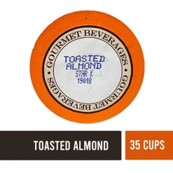 Toasted Almond Coffee, 35 Single Serve Cups 7 Toasted Almond Coffee, 35 Single Serve Cups -Coffee Beverage Shop ya2